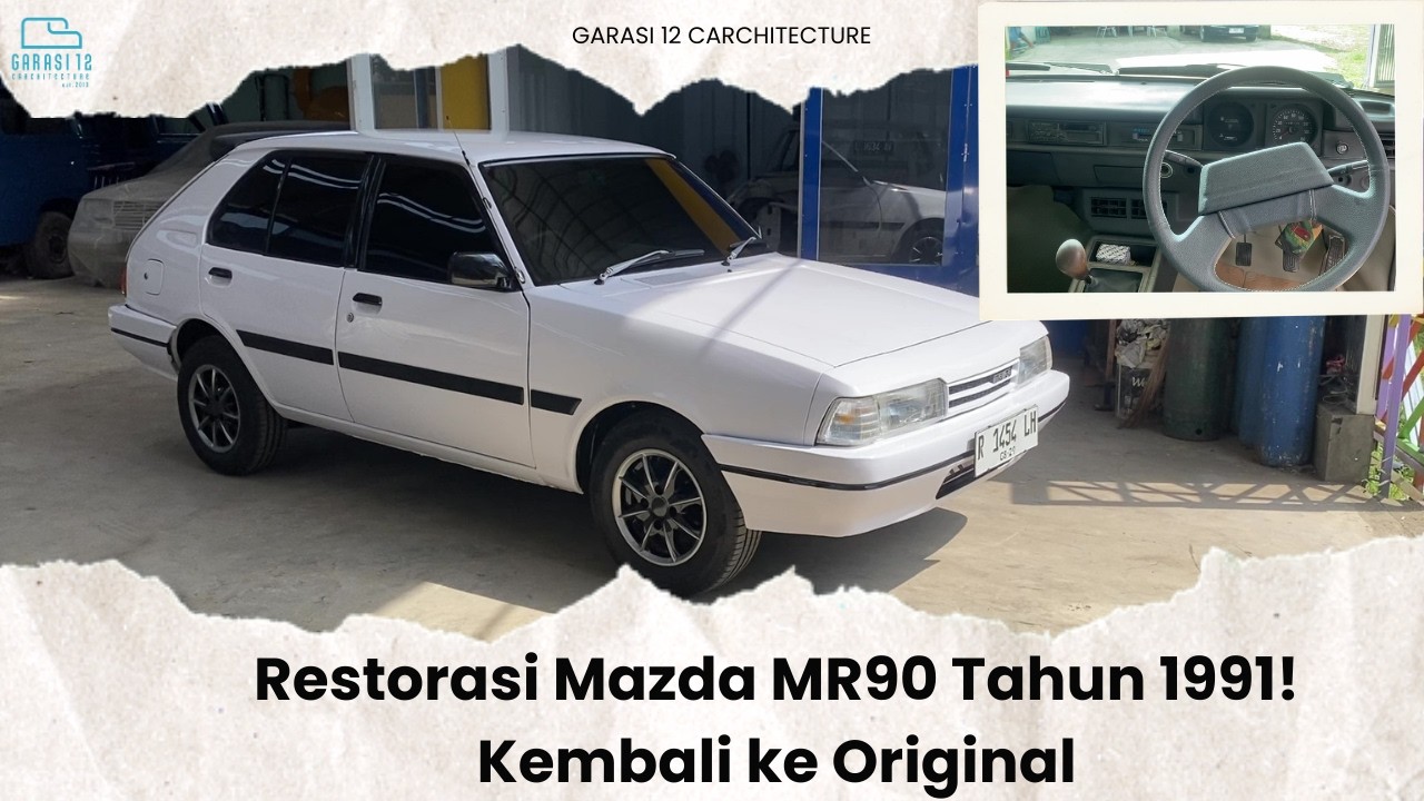 Review Mazda MR90 Tahun 1991 Setelah Restorasi! #automobile #restoration #mazda #mazdamr90