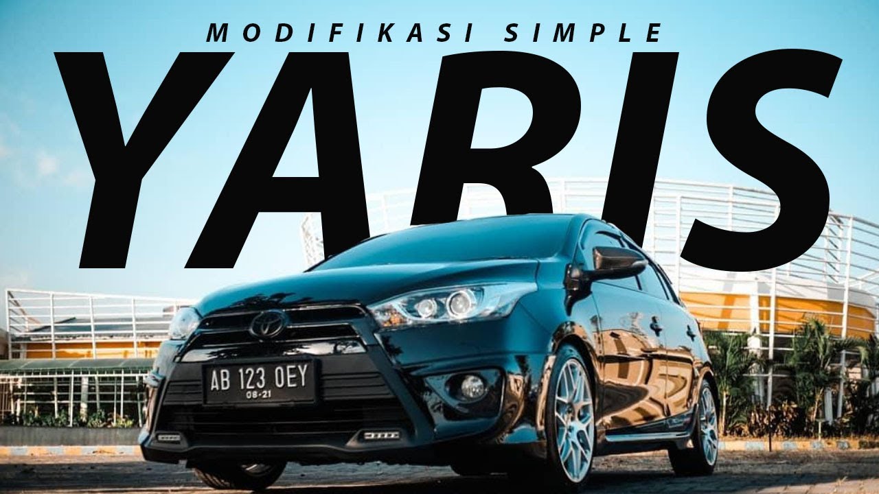 MODIFIKASI MINIMALIS TOYOTA YARIS TRD SPORTIVO - COCOK UNTUK HARIAN SIMPEL DAN KEREN!
