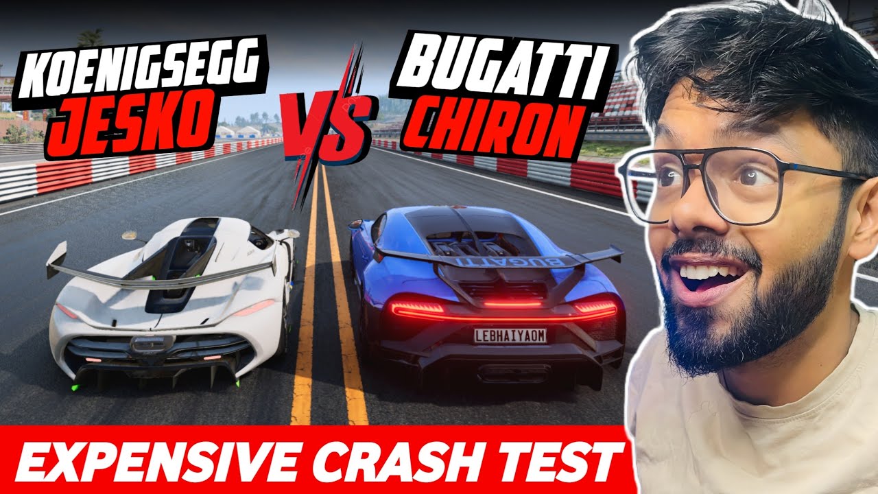 WORLD'S MOST EXPENSIVE CARS CRASH TESTING - BeamNG