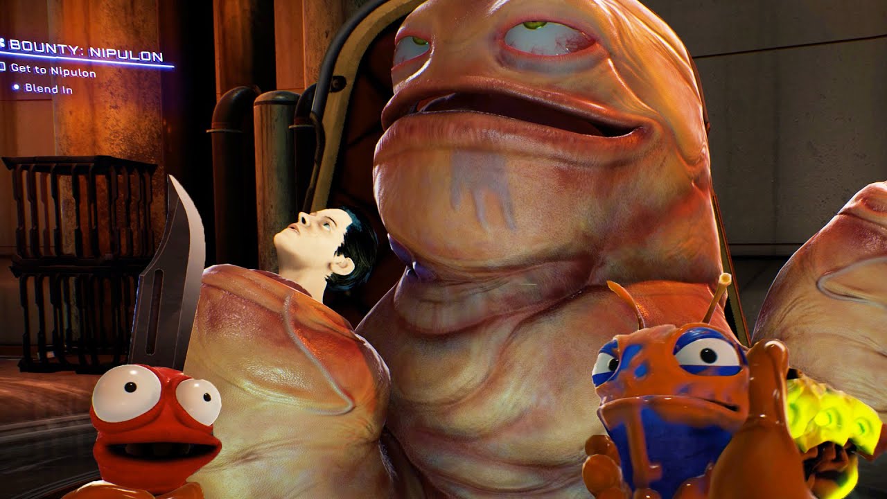 What Happens If You Refuse To Shoot The Alien In the Lounge Feeding On Human - High On Life 2022