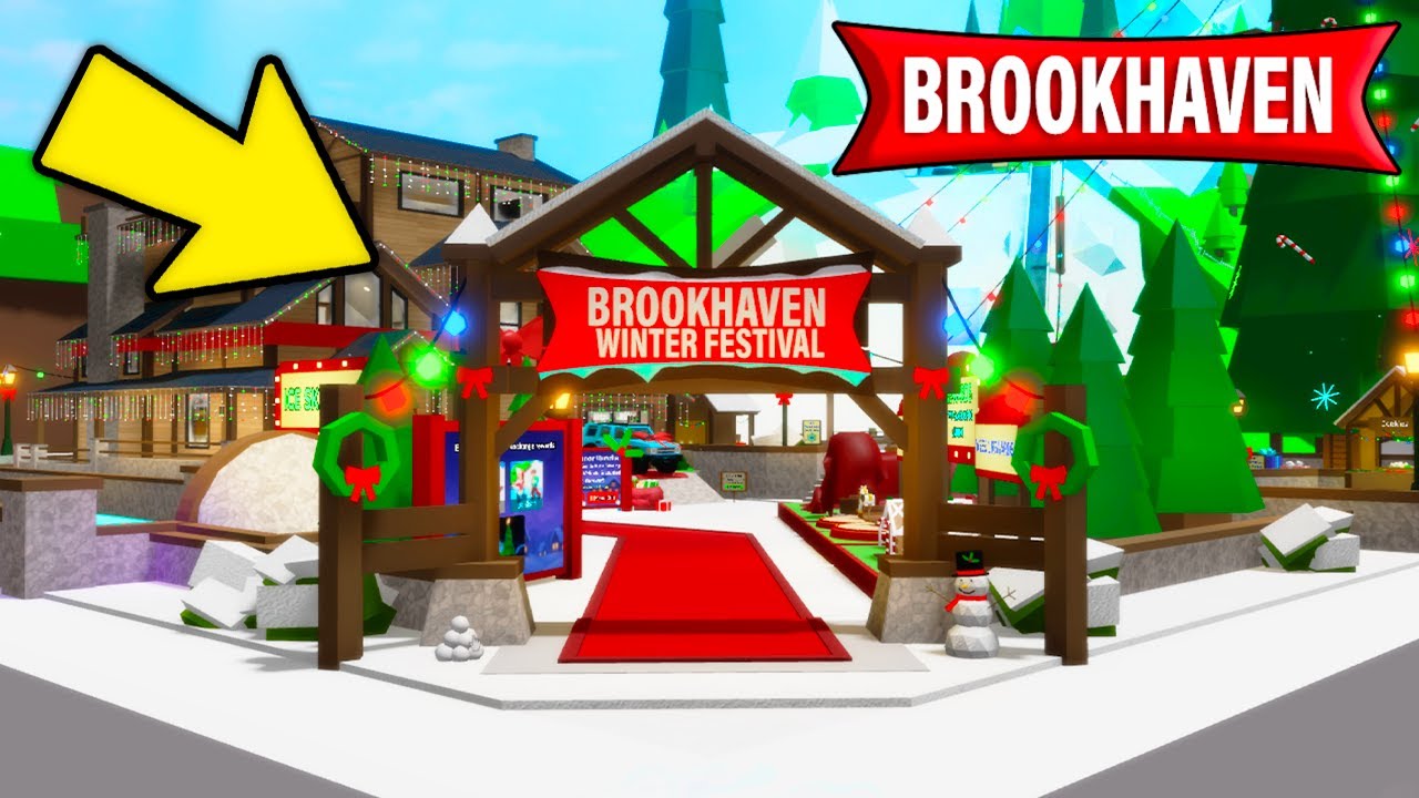 MISE &Agrave; JOUR DE NO&Euml;L 2025 BROOKHAVEN ROBLOX