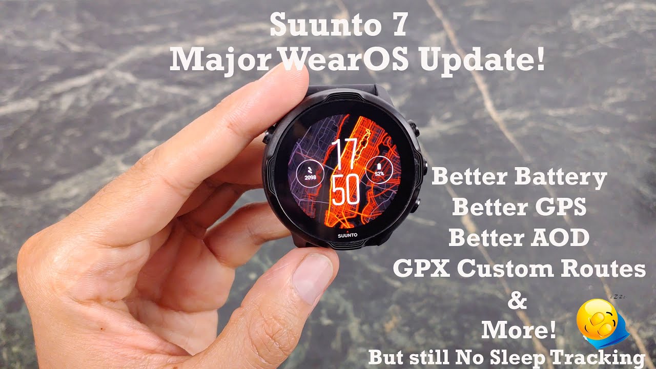 Wear OS Update for the Suunto 7 : MAJOR Improvement!