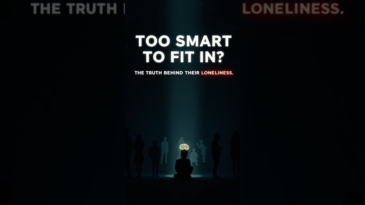 Why smart people are often lonely...#psychology #stoicism
