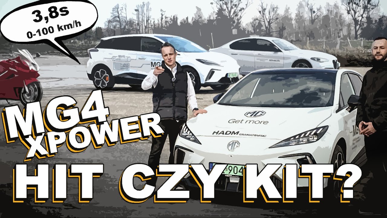 MG4 XPOWER - 435 KM za 180 tys. zł!  Hit czy kit?