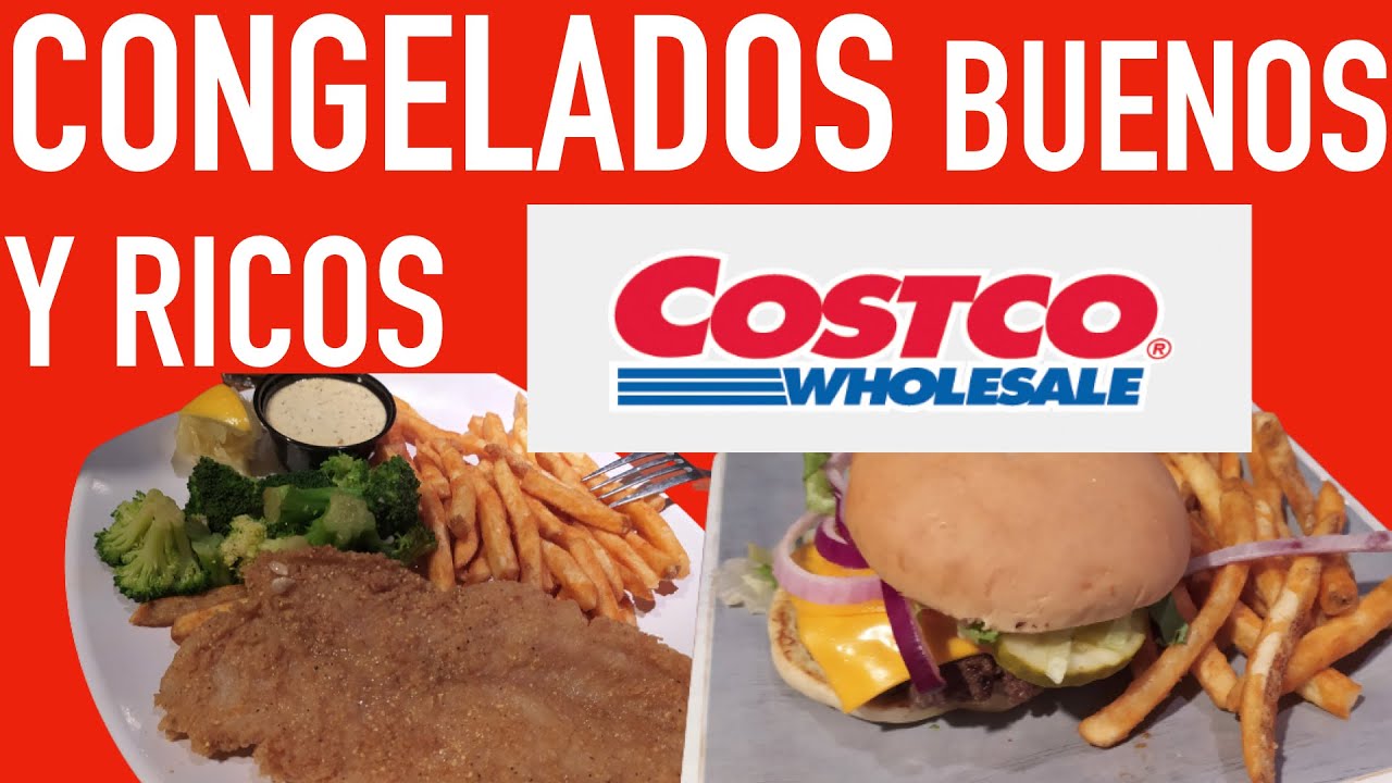 Gran variedad de congelados en Costco