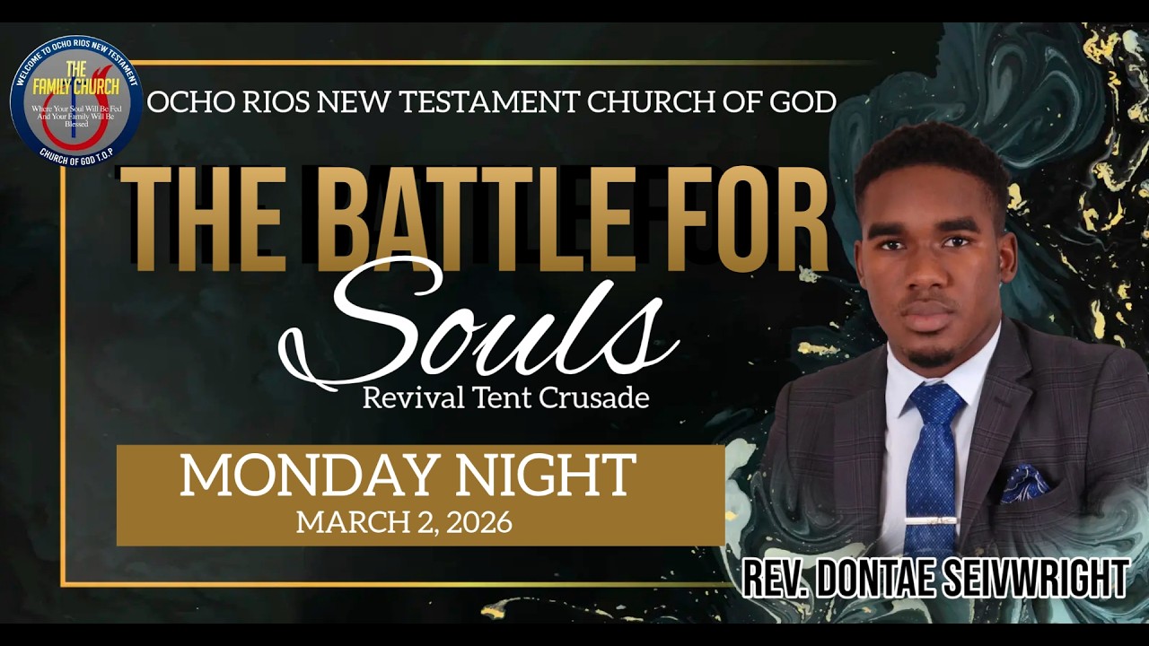 BATTLE FOR SOULS//MONDAY NIGHT//REVIVAL TENT CRUSADE MARCH 2, 2026
