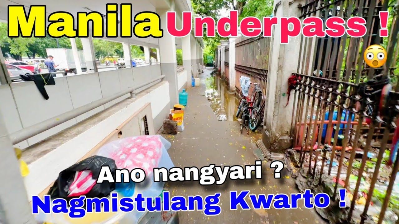 Manila Underpass nagmistulang Kwarto Ano nangyari ? Lawton - Hidden Garden Manila