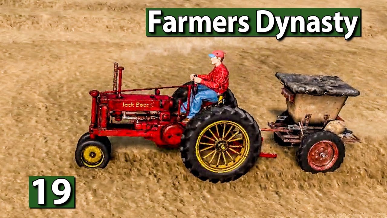 Farmers Dynasty 🚜 DÜNGER STREUER streuen ► #19 Lets Play deutsch
