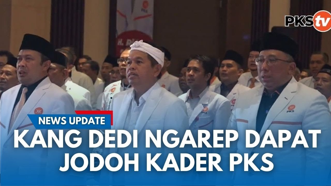 ROASTINGAN RENYAH KANG Dedi di Acara PKS Jabar, 'Curhat' Maaf ke Netty Istri Aher Tak Punya Ibu PKK