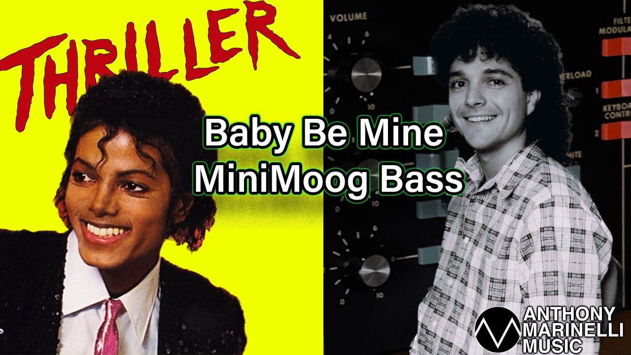 How I programmed the Baby Be Mine MiniMoog Bass on Michael Jackson's Thriller
