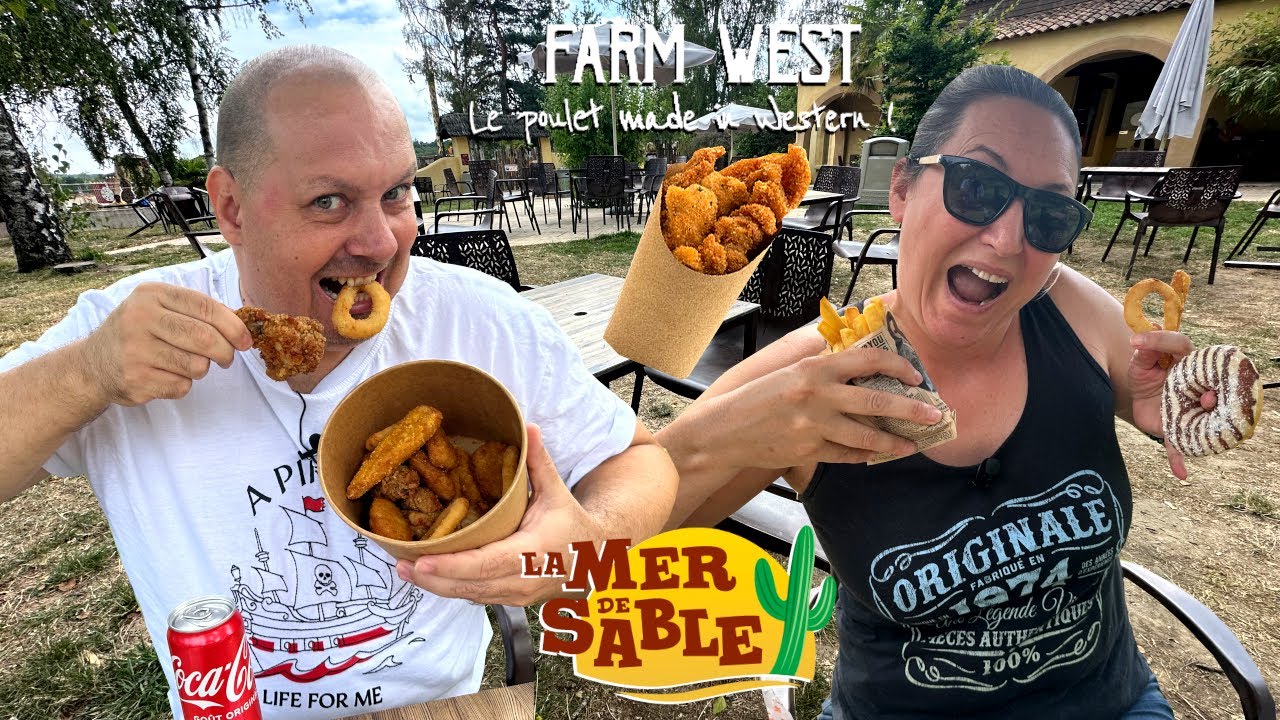 DECOUVERTE DU RESTAURANT FARM WEST A LA MER DE SABLE