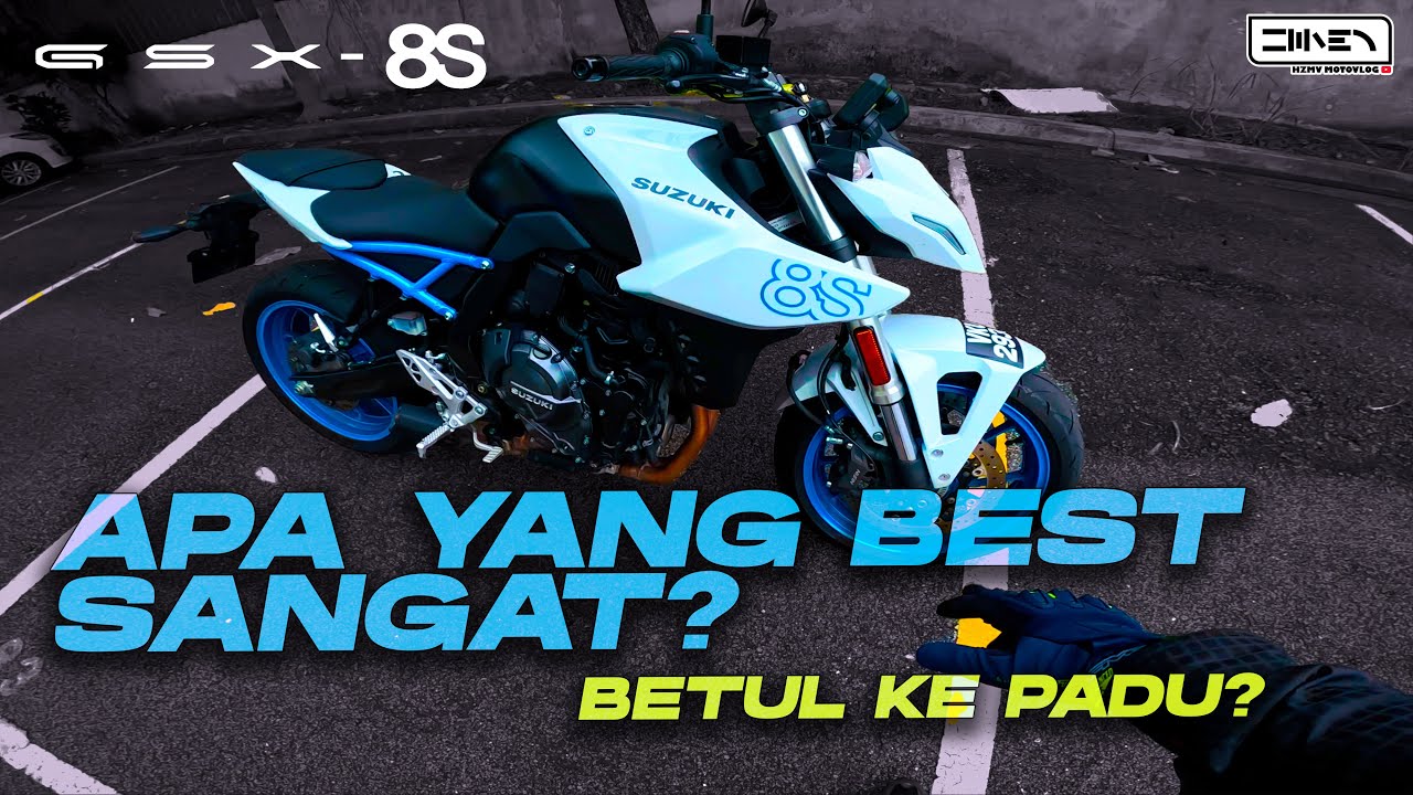 LAYAN SANGAT LA MOTOR NI, AKU TERACUN ! 🔥 | Suzuki GSX-8S Malaysia [4K 60FPS]