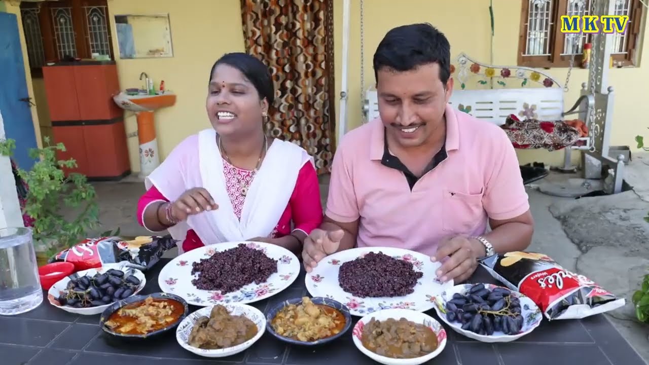 Block rice chicken motton  || Eating challange 