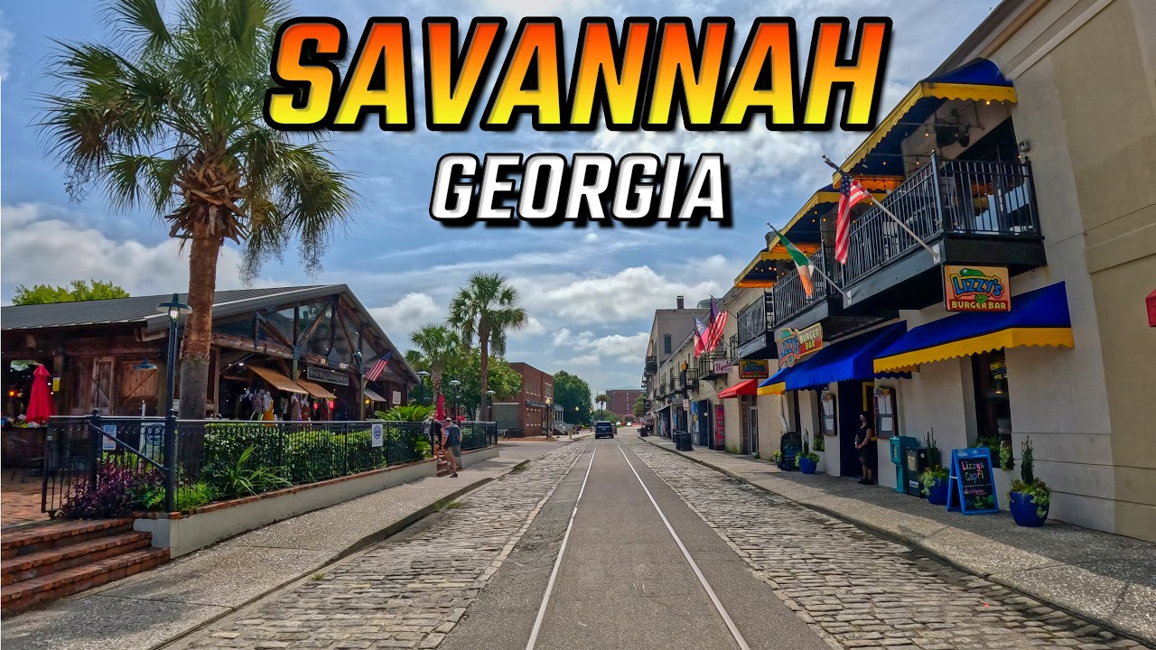 Unexpected surprises driving in Savannah Georgia