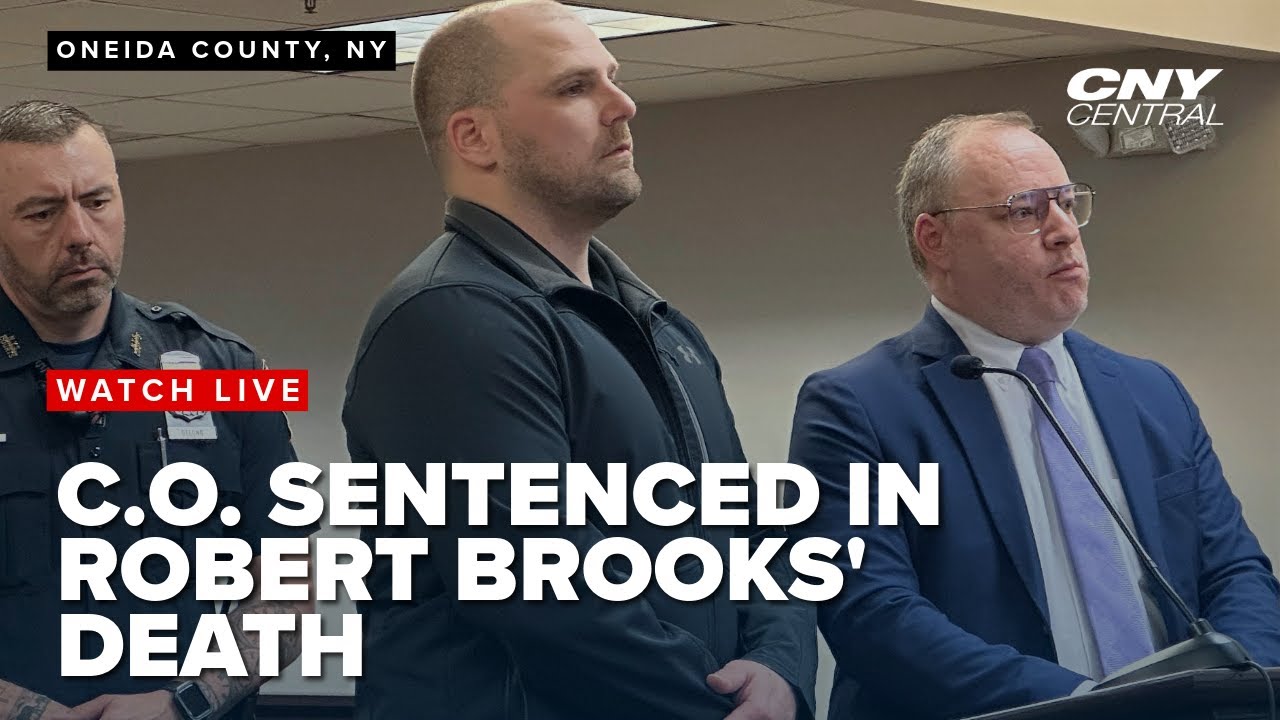 Former Marcy CO sentenced in inmate Robert Brooks' death case
