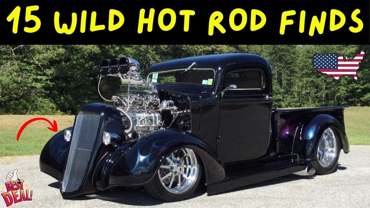 Продаётся 15 крутых и безумных хот-родов! Олдскул, дерзкие, легендарные!!