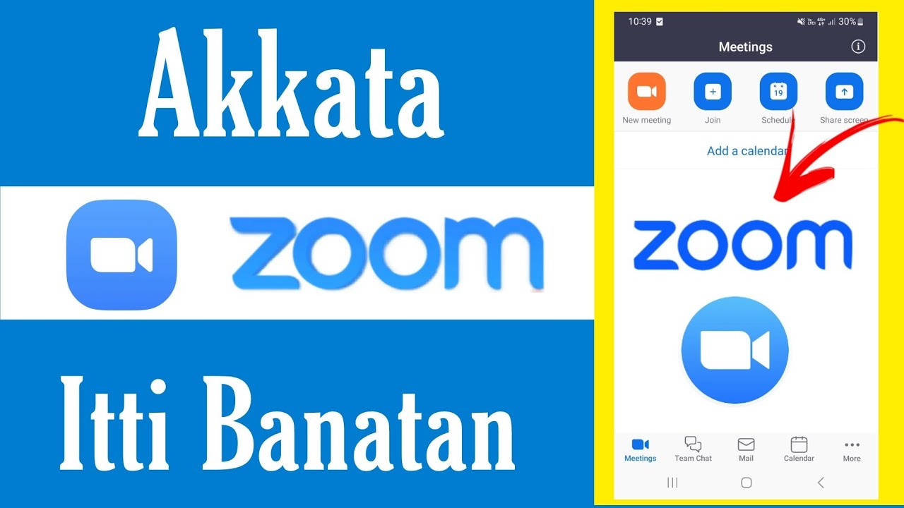 Akkata Zoom itti Banatan |How to create Zoom Account in 2024
