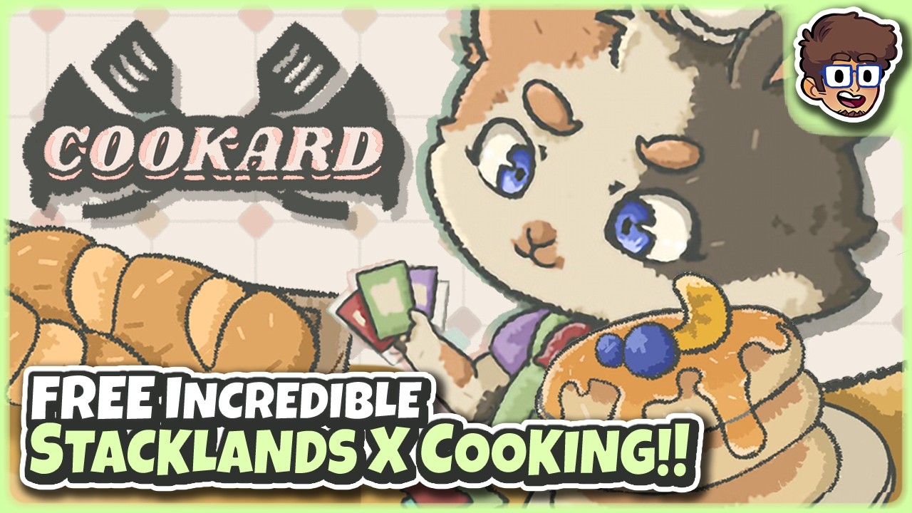 FREE Incredible Stacklands Style Cooking Game!! | Let's Try Cookard