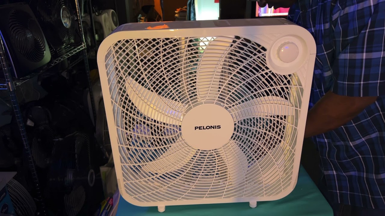 Pelonis 20” Box fan (white)