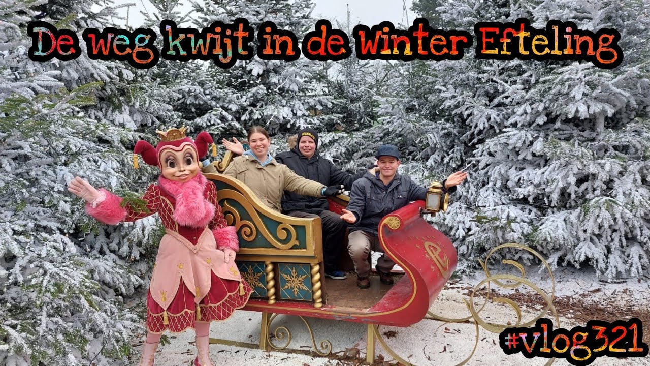 De weg kwijt in de Winter Efteling #vlog321