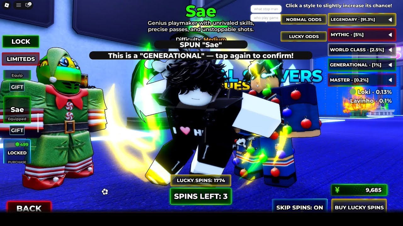 Trying To Get Loki With 2000 Lucky Spins | BlueLock:Rivals