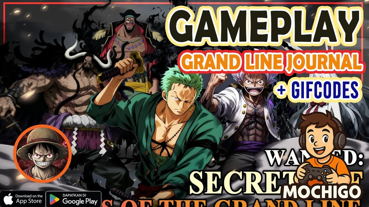 Grand Line Journal Gameplay | 🎁10 Giftcodes & How to Redeem Codes - Android / IOS