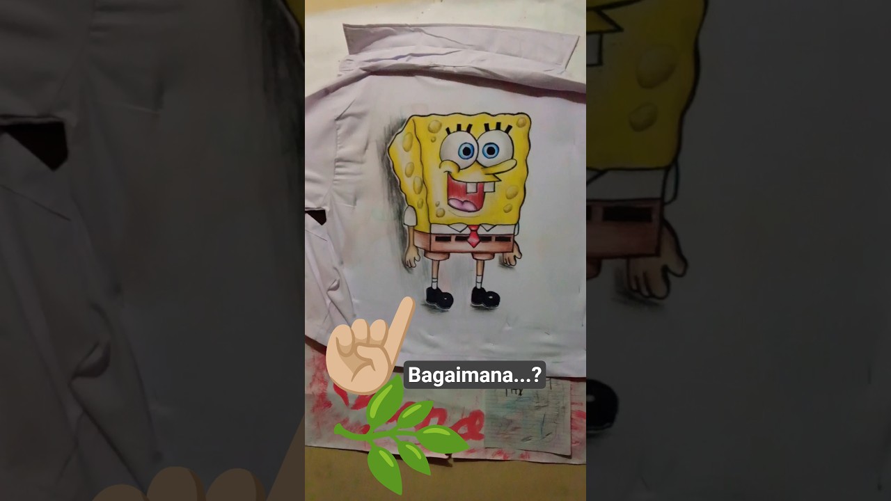 drawing Spongebob 