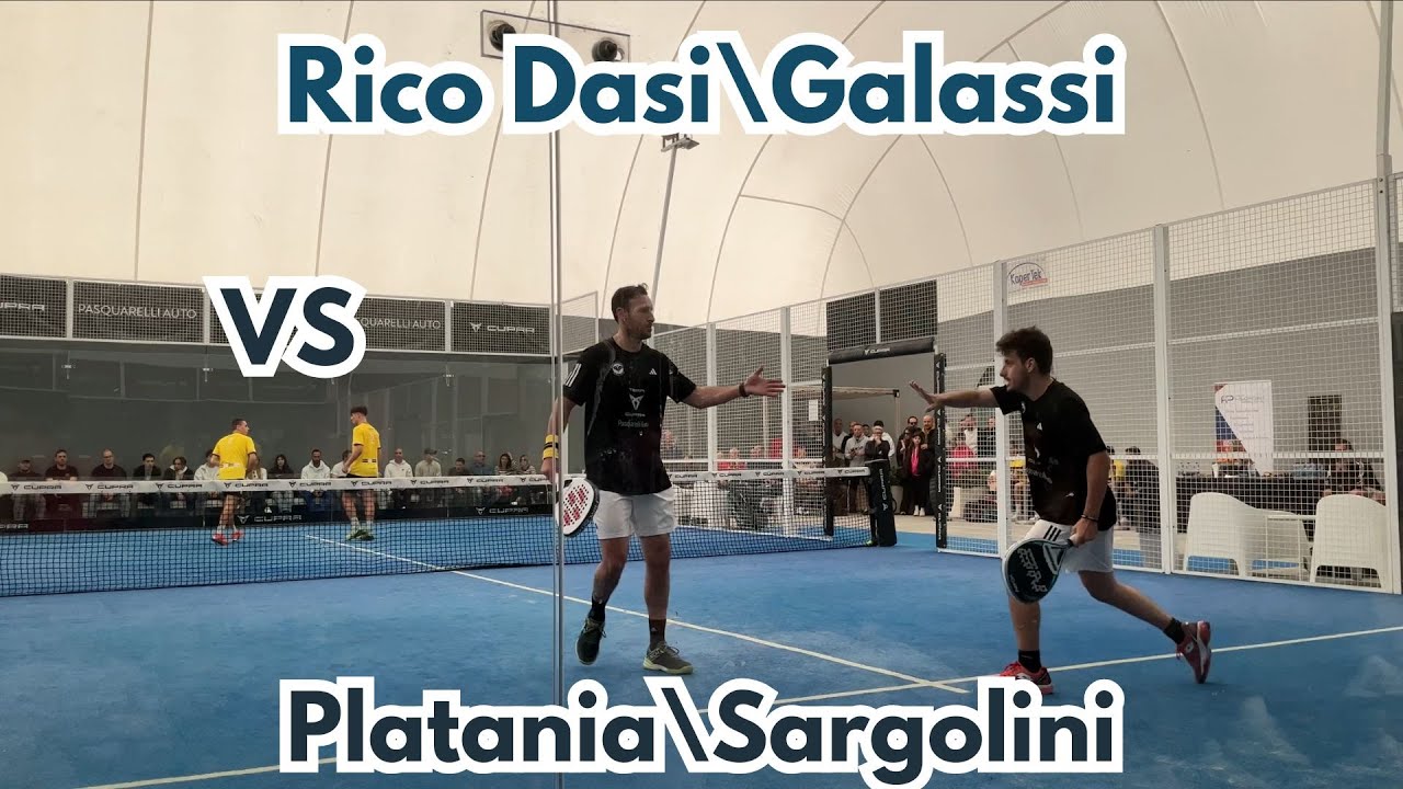 RICO DASI\GALASSI VS PLATANIA\SARGOLINI - HIGHLIGHTS SERIE A PADEL 2025