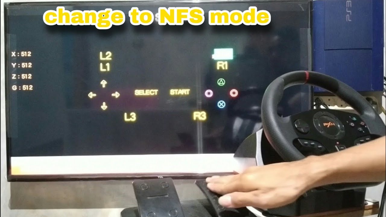 Pxn v900 setting, how to change acceleration paddles and brakes