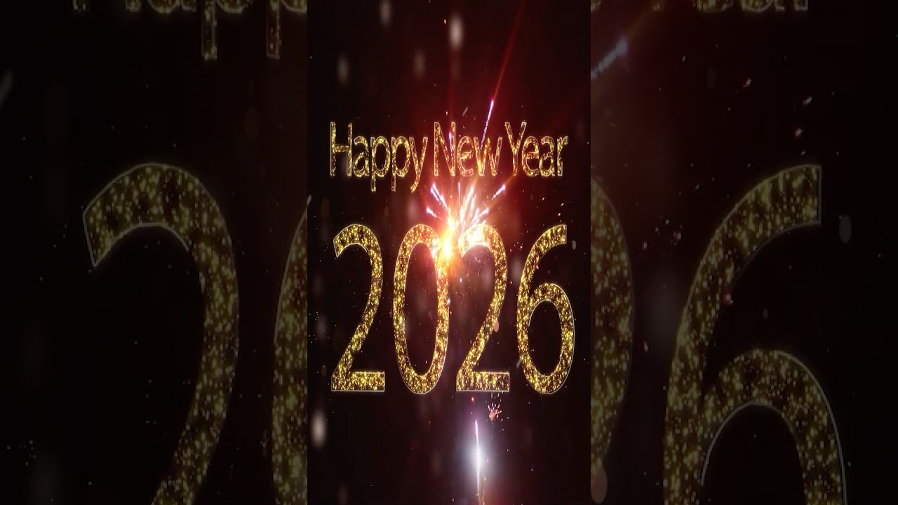 Новый год 2026 🎉 Видео с обратным отсчётом и наилучшими пожеланиями | Отпразднуйте с праздничными...