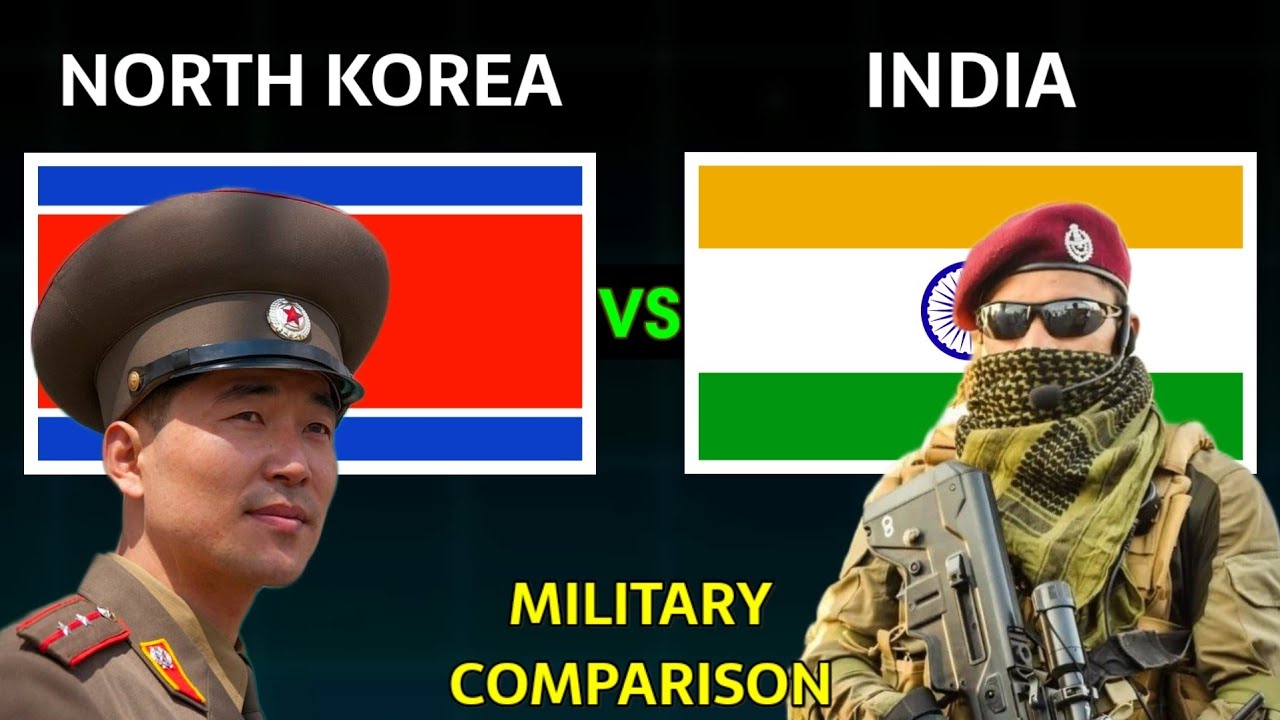 North Korea vs India Military Power Comparison 2025 | India vs North Korea Military Power 2025