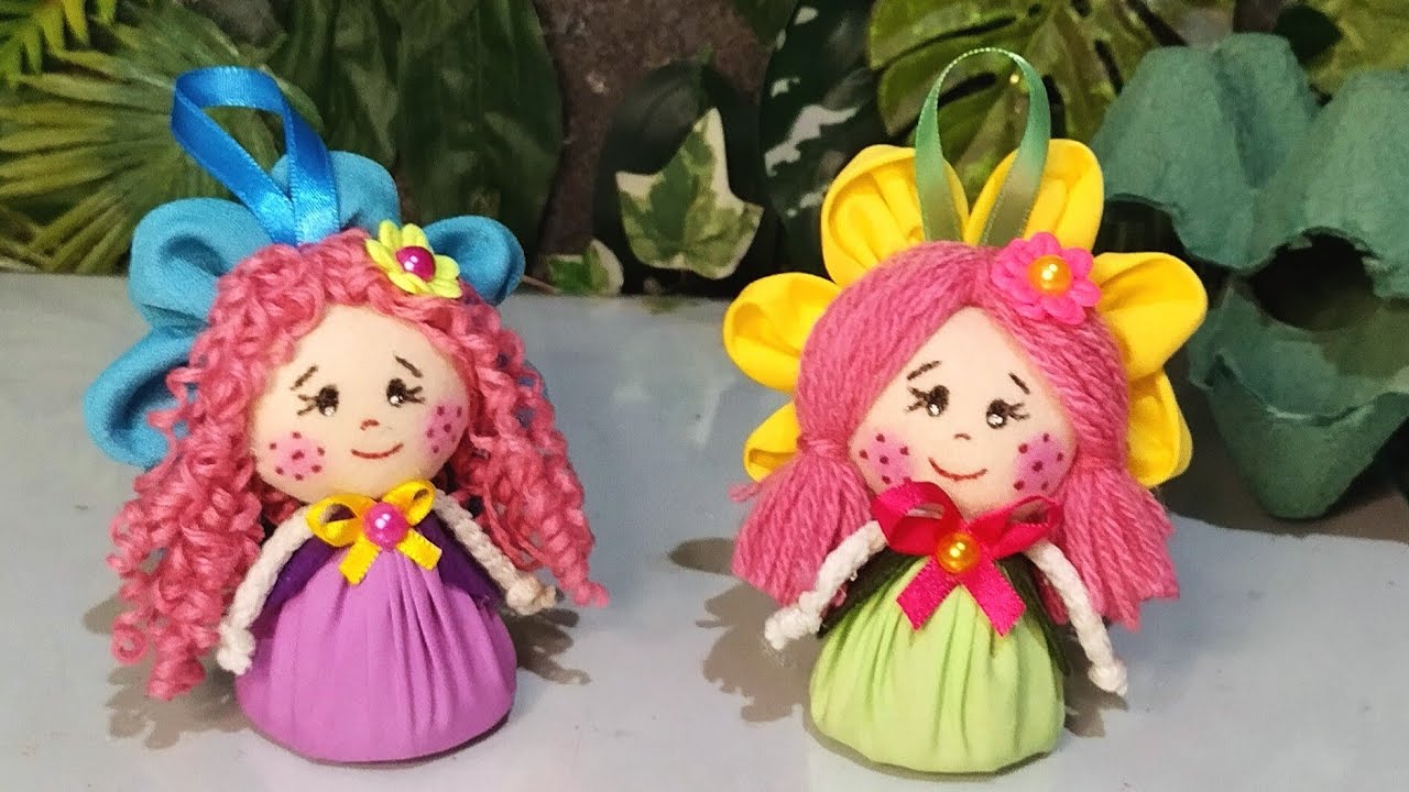 CHAVEIRINHO boneca com CAIXA DE OVOS!