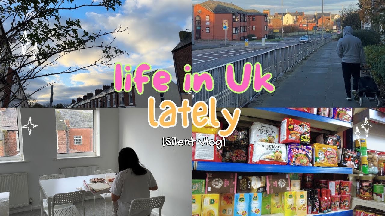 daily life in UK | grocery shopping, clean with me, making spring rolls