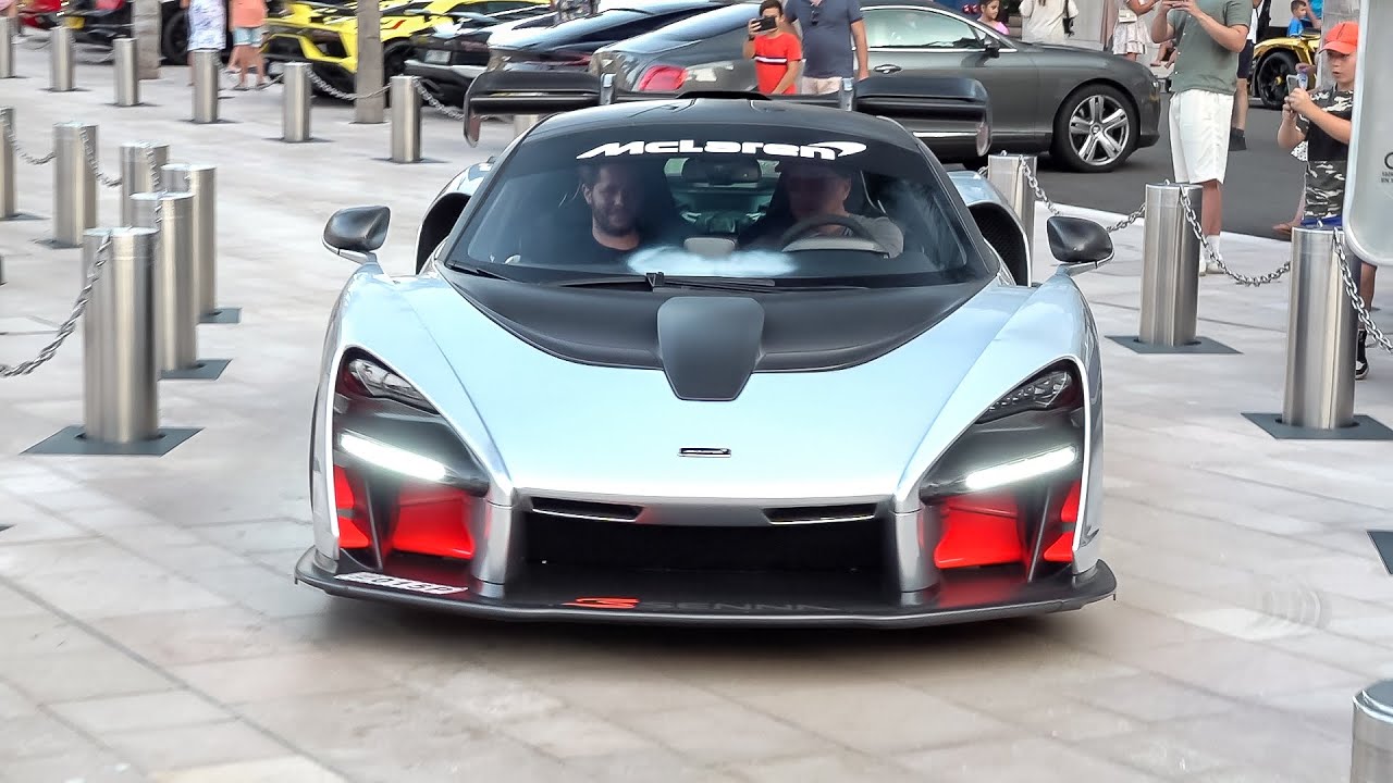 The EPIC Monaco Supercar Nightlife 2022 #8 (V12 Speedster, Veyron WRE, Senna, F40, iPE Black Series)