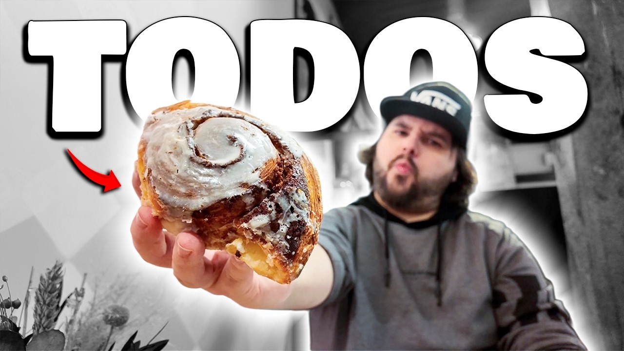 Pruebo TODOS los CINNAMON ROLLS de BILBAO