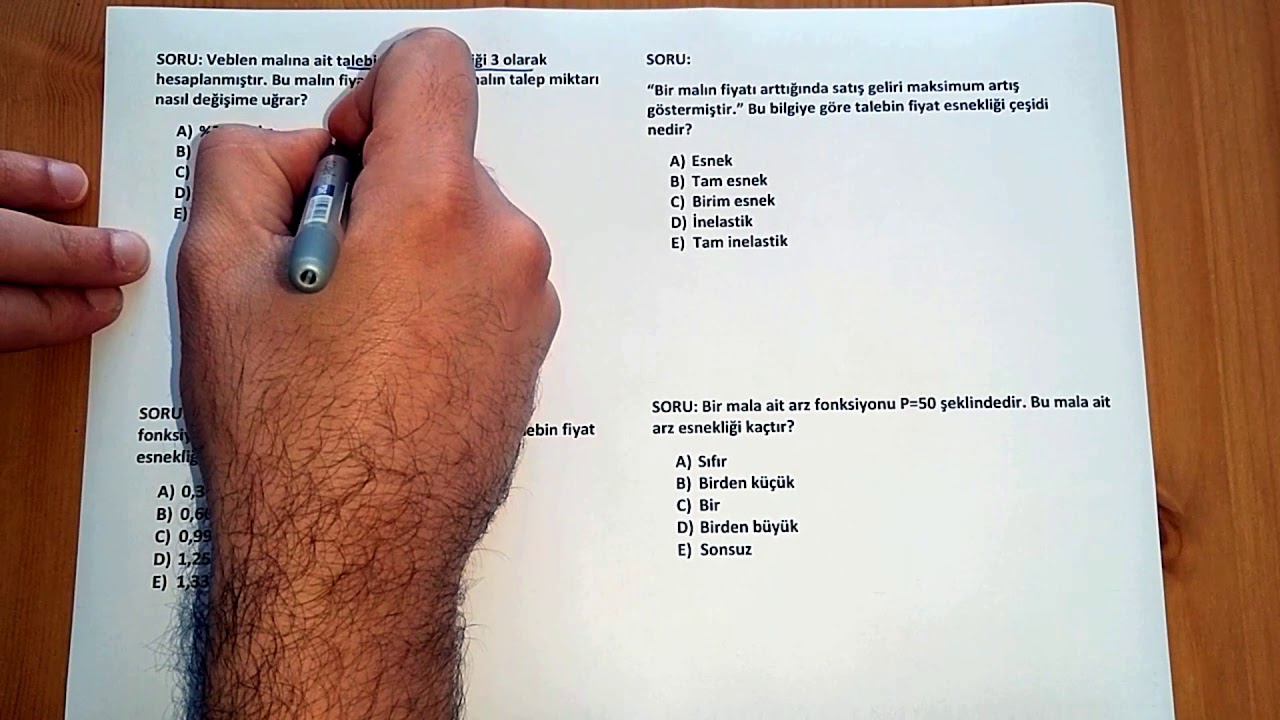 9) ESNEKLİK SORU ÇÖZÜMÜ - 6