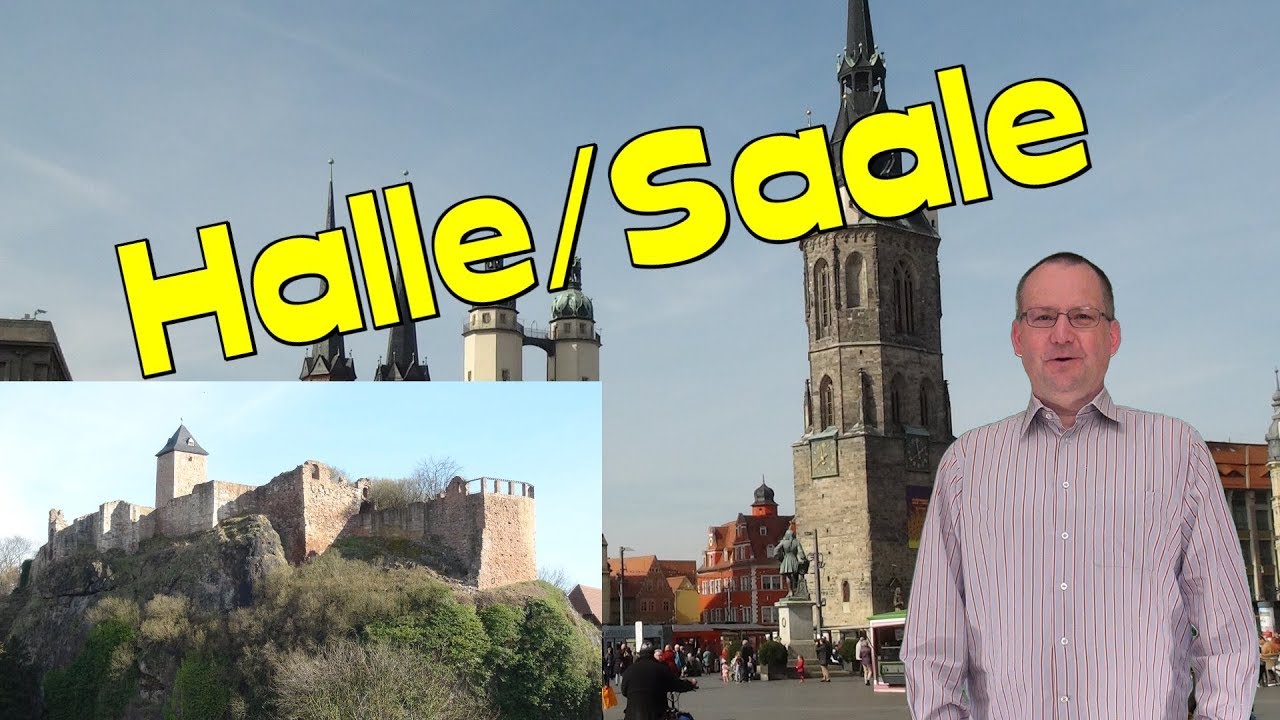 Halle/Saale🏰💒🕍Sachsen-Anhalt/ Germany *Videoreiseführer der Sehenswürdigkeiten-Video 😃😃☕Travel Guide