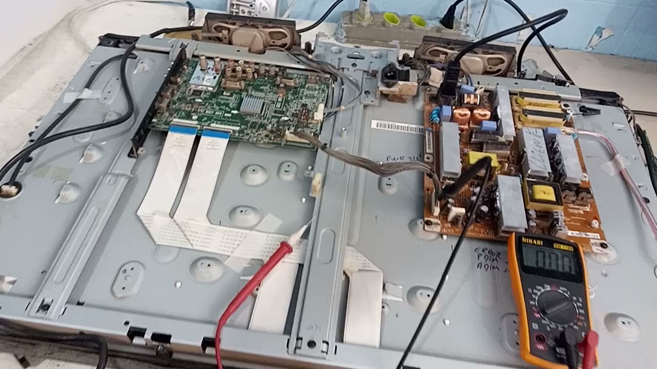 tv lg 32ld420 não ascende a tela