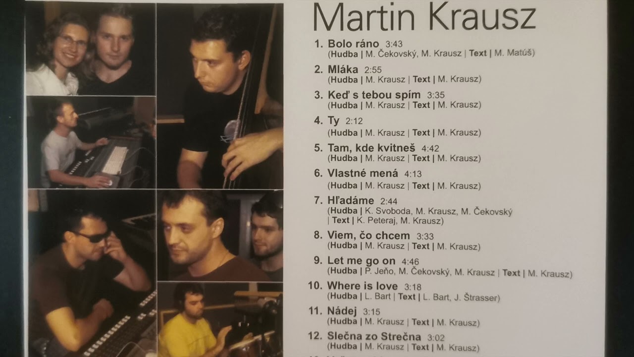 Martin Krausz - Viem, čo chcem / Ovládače citov /