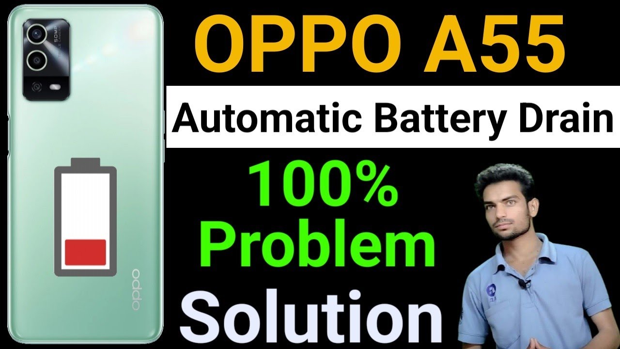Oppo A55 Battery Drain Problem | How To Solve Battery Drain Problem in Oppo A55 | Shivam Kishanpur