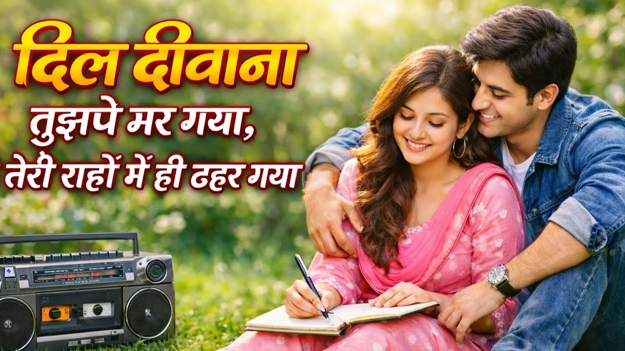 ❤️ Dil Deewana Tujhpe Mar Gaya │ 90s Style Romantic Song 🌹 │ New Hindi Love Song