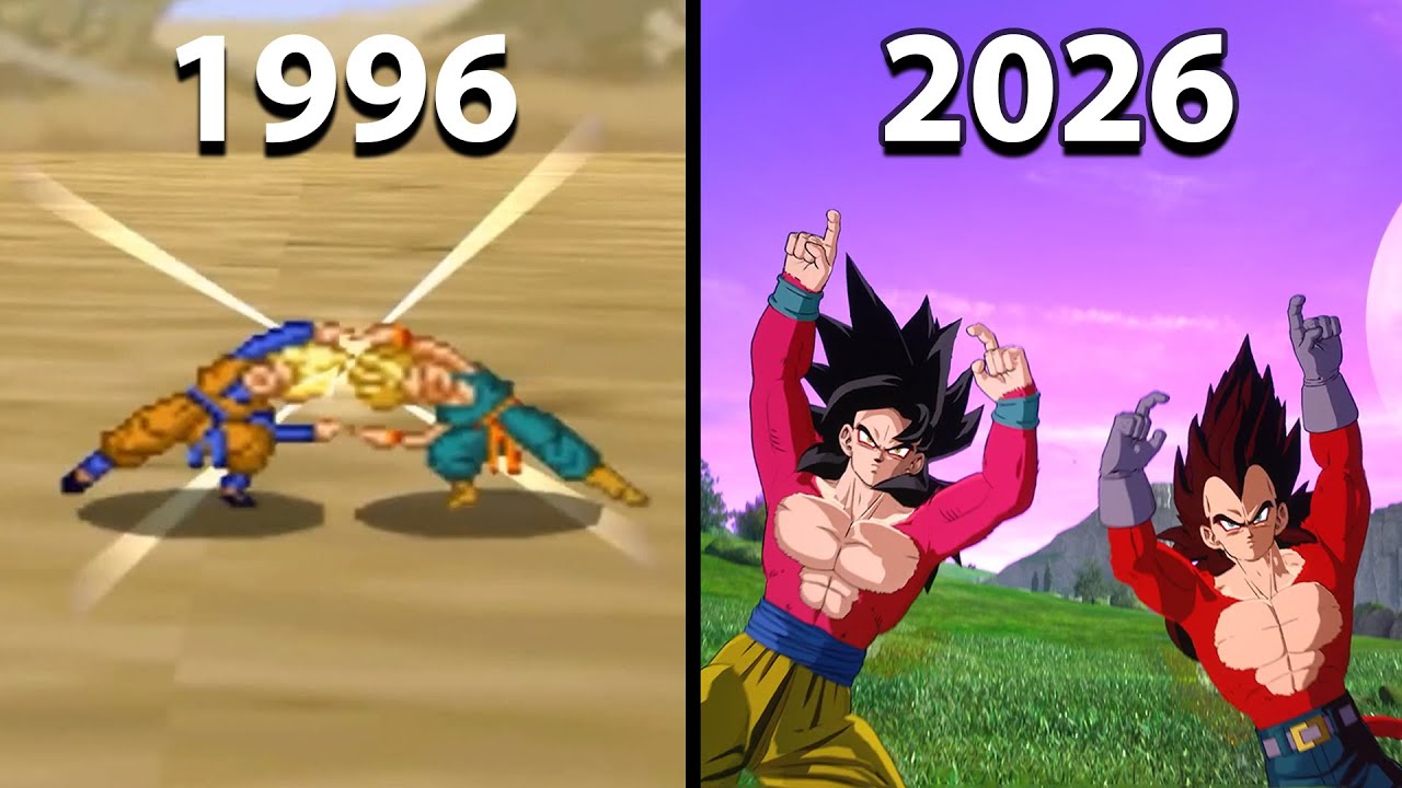Эволюция слияния в играх по вселенной Dragon Ball (1996-2026)