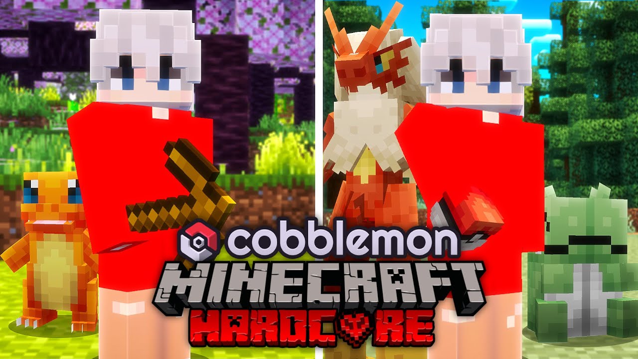 I Spent 100 DAYS in POKÉMON Minecraft vs My Rival (Minecraft Cobblemon)