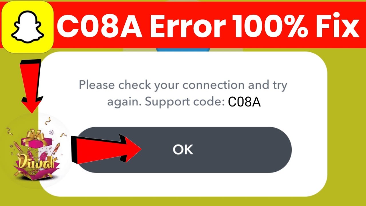 C08A: Service unavailable | Snapchat C14B: Service unavailable problem | How to fix snapchat problem