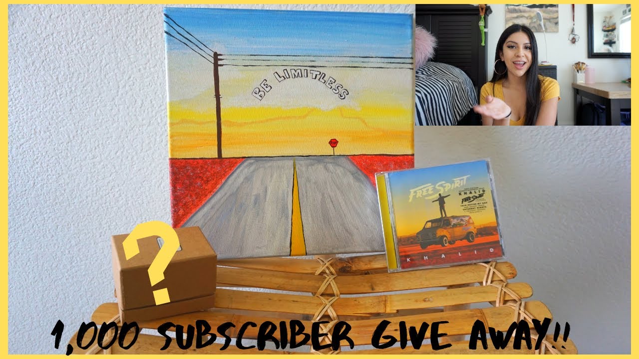 A GIVE AWAY FOR MY 1,000 SUBSCRIBERS | Adrienne Gurrola