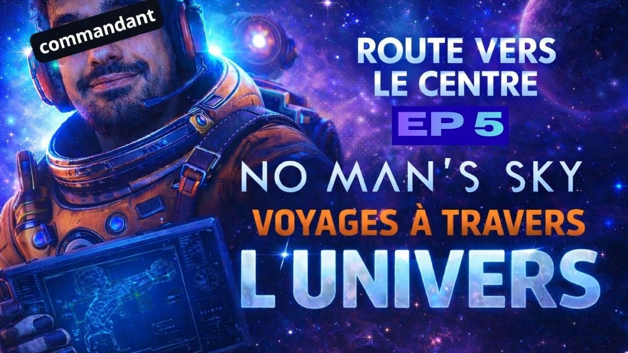 No Man's Sky Speedrun - Mode PERMADEATH /THE WAY EP 59: ROUTE VERS LE CENTRE ep5 #nocommentarygaming