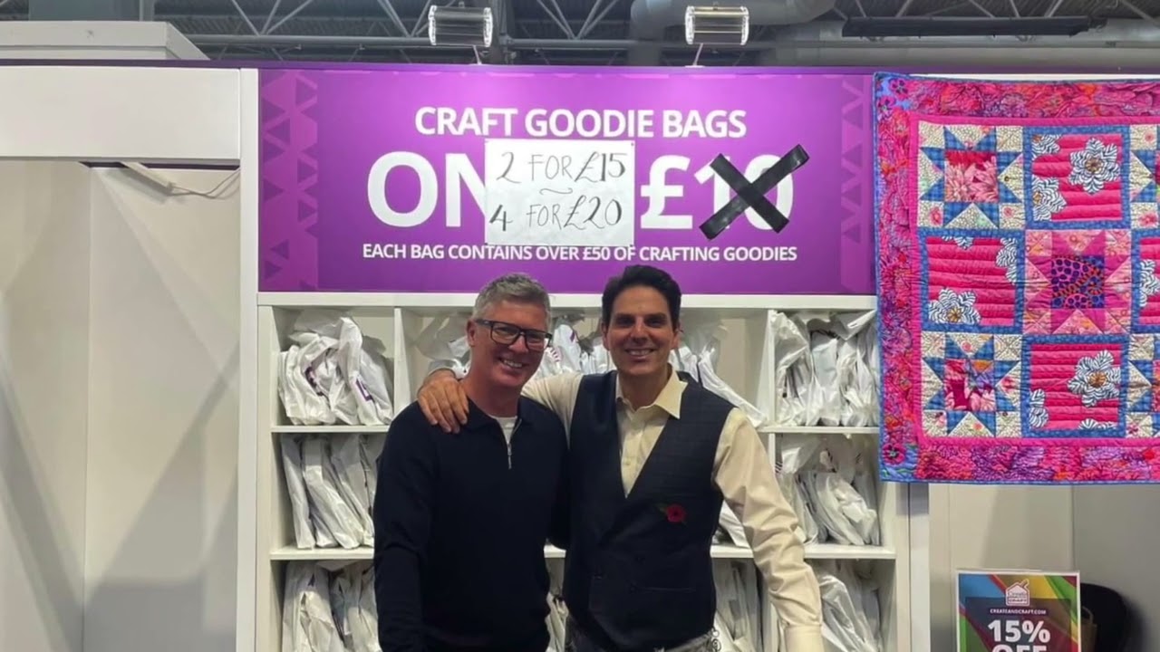 NEC Creative Craft Show what did I get? Create & Craft Goodie Bags and other bargains!