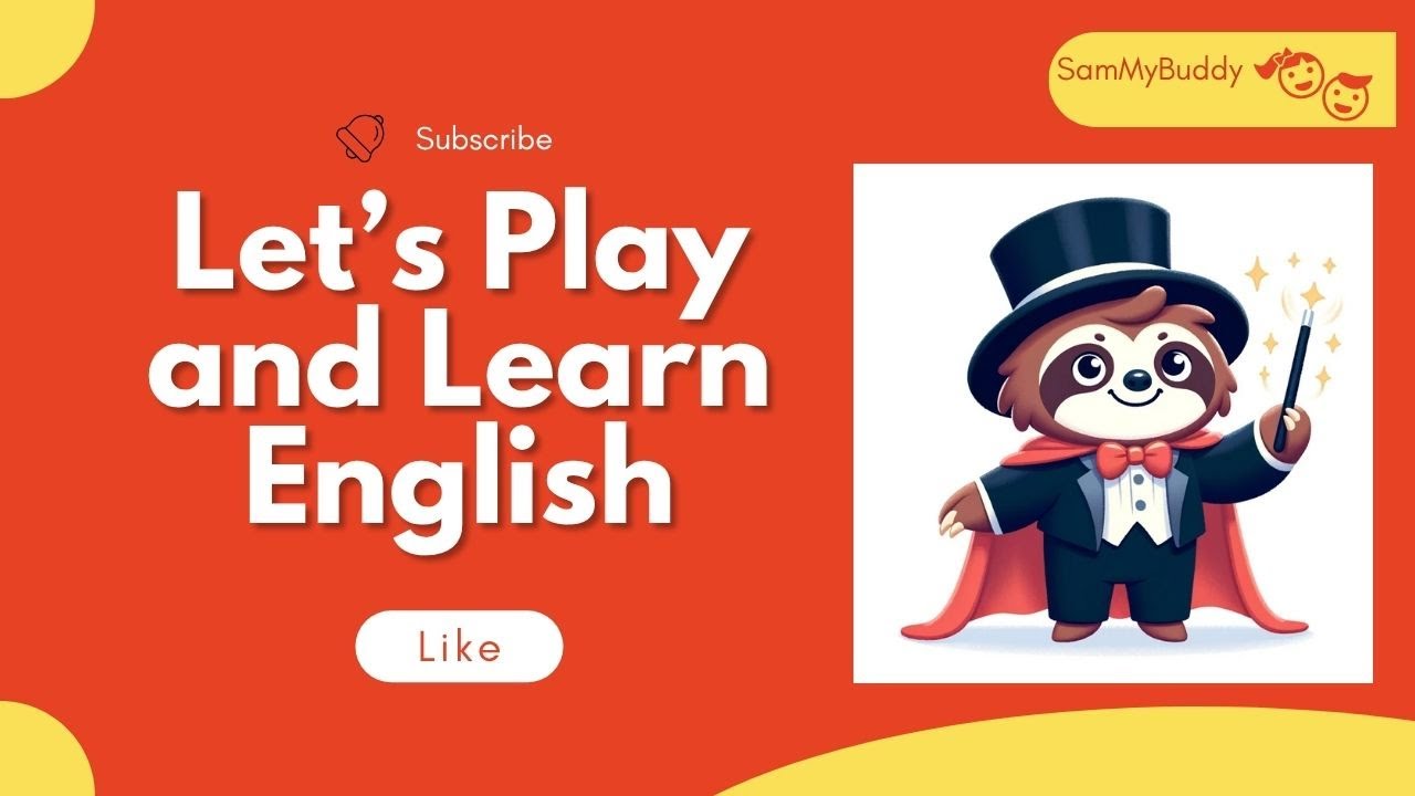 Learn English with Sam  | 6-Minute English  and games ! 📚✨
