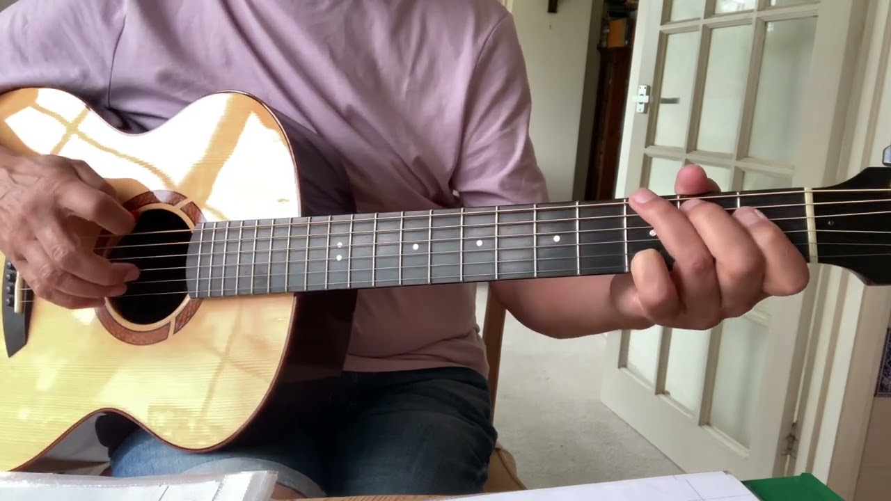 Down before Cathay incredible string band guitar lesson Malcolm LeMaistre