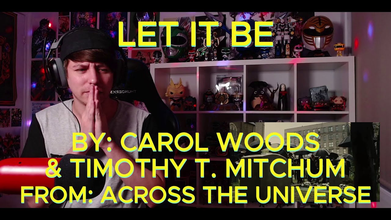 HEARTBREAKING!!!!!!!! Blind reaction to Carol Woods & Timothy T. Mitchum - Let It Be